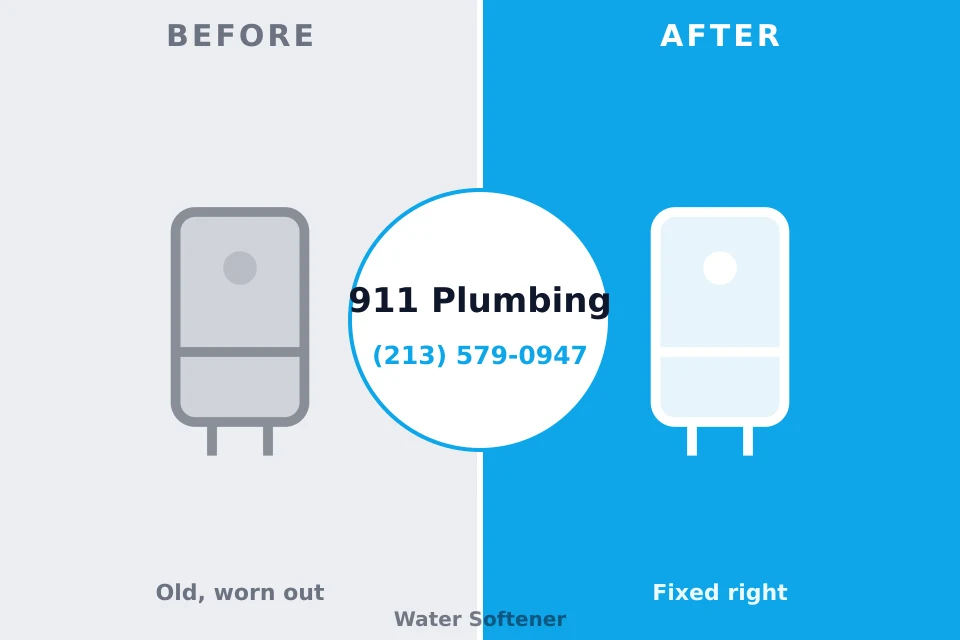 Before and after: plumbing repair Crocker, MO